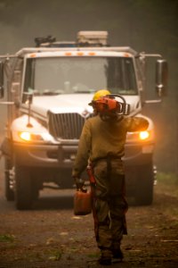 Firefighter, Umpqua National Forest Fires, 2017