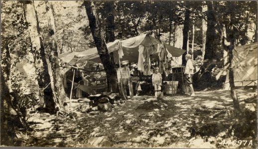 Eagle Creek Camp in 1919