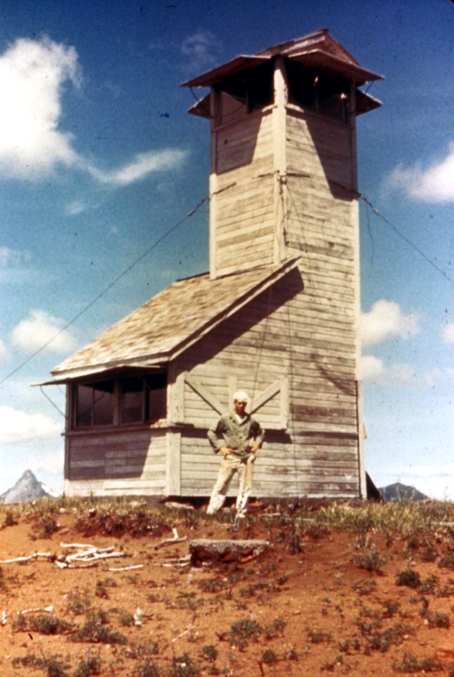 Willamette NF - Cathedral Style LOT on Indian Ridge, OR c1955a