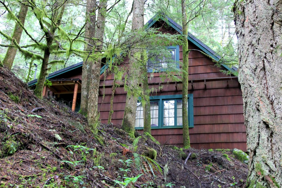 Cabin at Bagby Hot Springs, Mt Hood National Forest