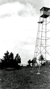 Lookout Tower Desolation Butte, Whitman National Forest, OR 1942 photo