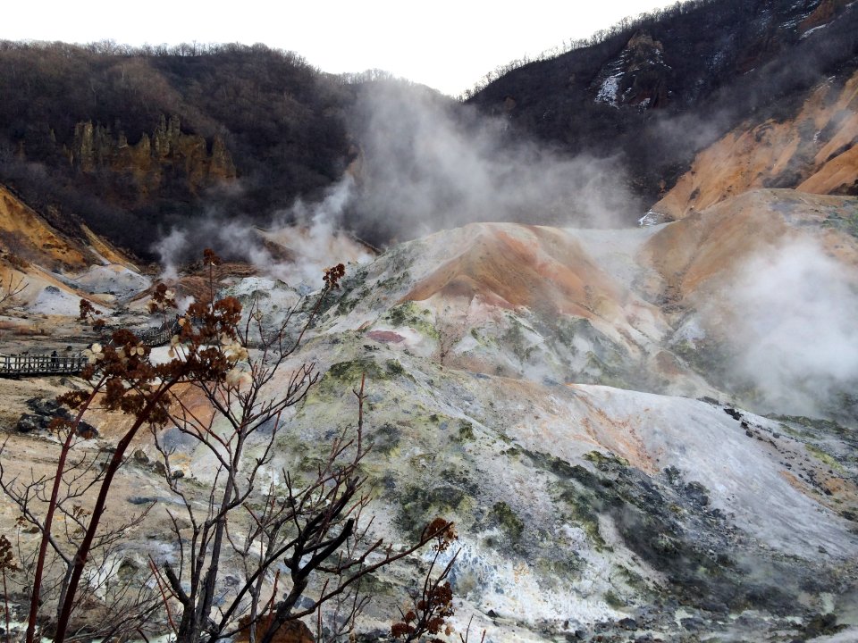 日本登別地獄谷（登別溫泉）～Japan