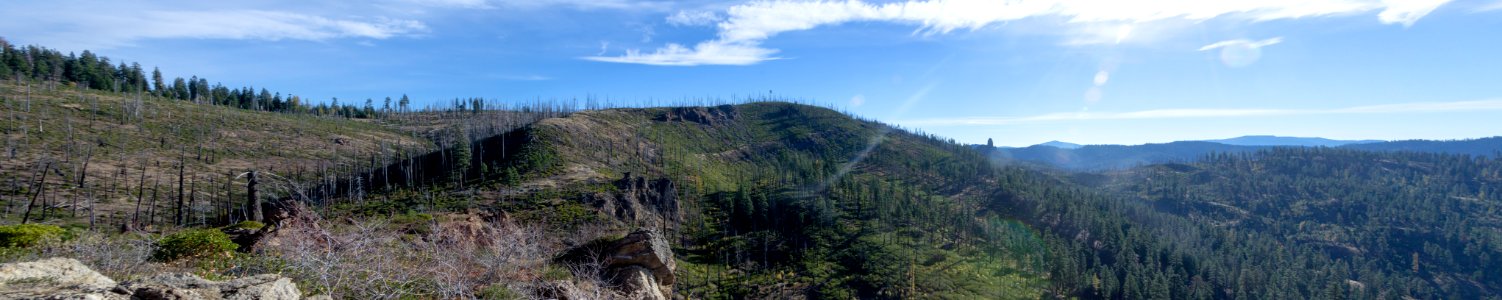 Hash Rock Fire Remnants by Mill Creek Wilderness Panoramic-Ochoco photo