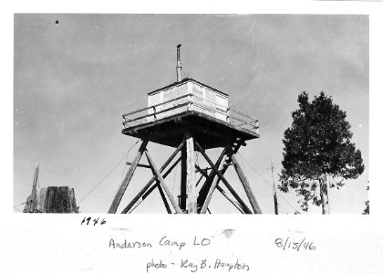 Anderson Camp Lookout 1946