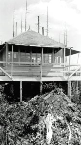 Horseshoe Ridge Lookout House, Columbia National Forest, WA c1936