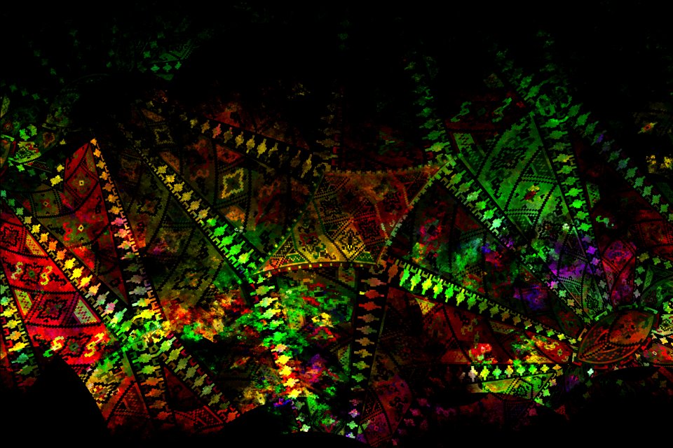 quilt-y composition
