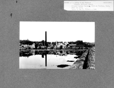 436863 Simpson Lumber Company Mill at Shelton, Olympic NF, WA 1945 photo
