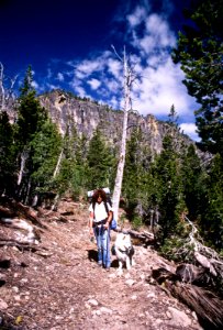 Women Hiking in Gearhart Wilderness-Fremont Winema photo