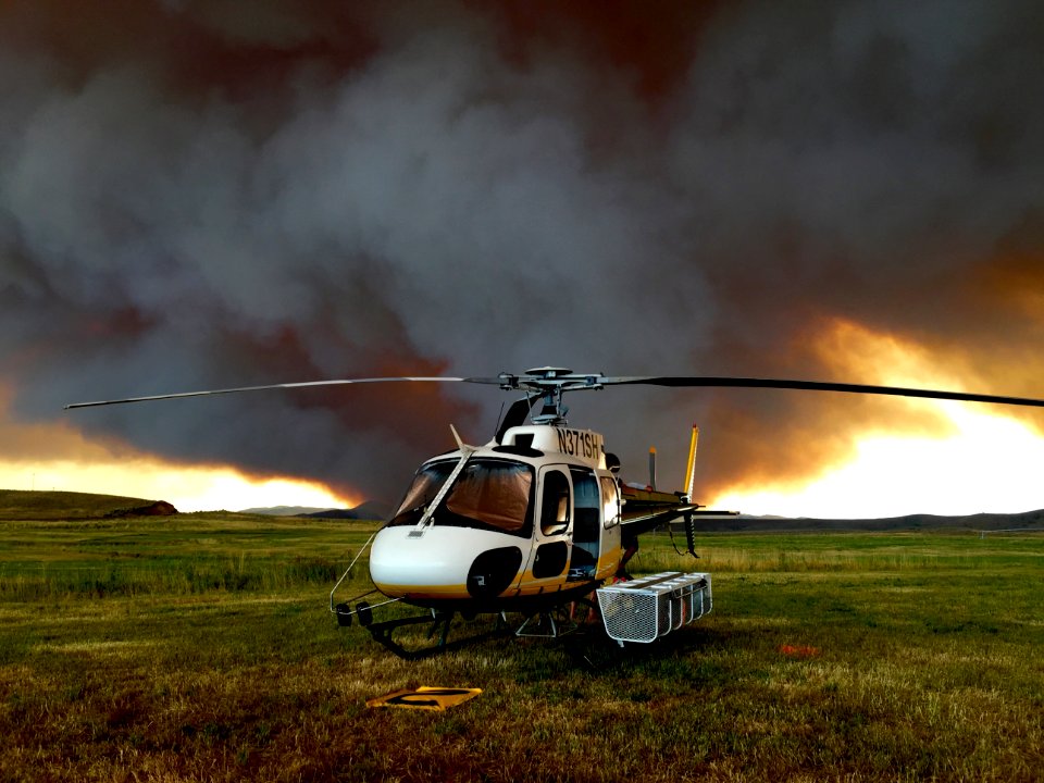 Type 3 Helicopter, 2016 Rail Fire, Malheur & Wallowa Whitman National Forest
