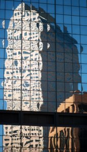 building reflection photo