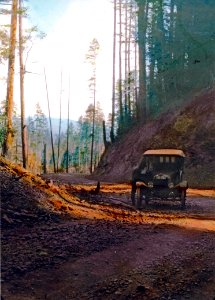 Road to Oregon Caves, Siskiyou NF, OR c1925.JPG photo