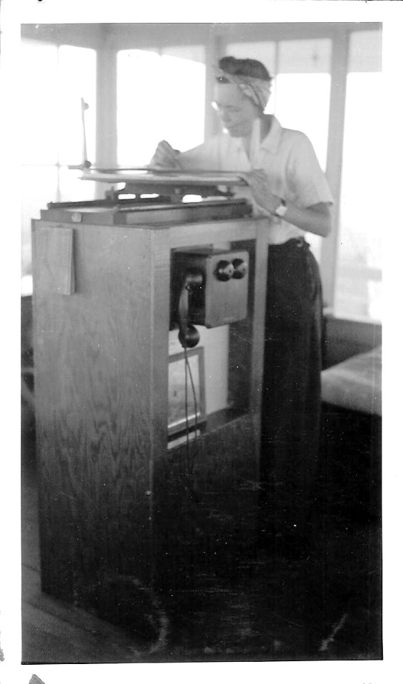 1943 Margaret Carr Devils Knob Lookout