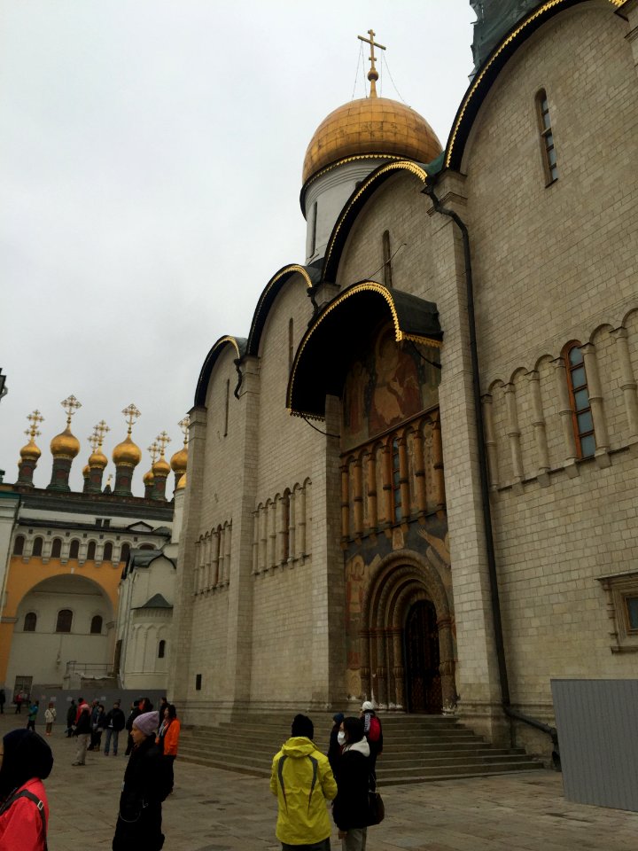 Moscow Kremlin莫斯科克里姆林宮：聖母升天教堂