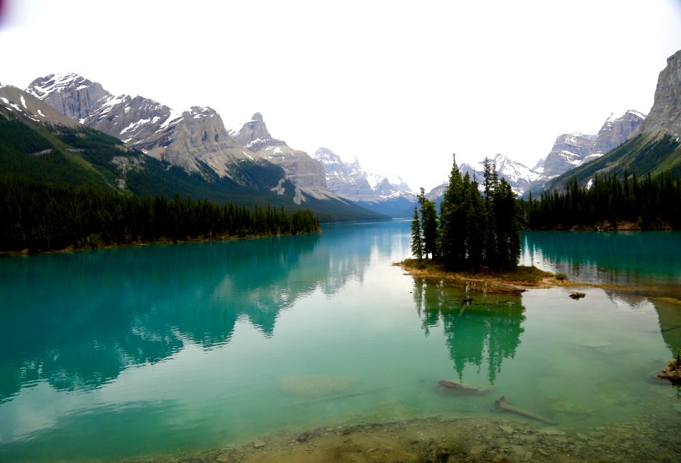 Lake Maligne Spirit Island Alberta