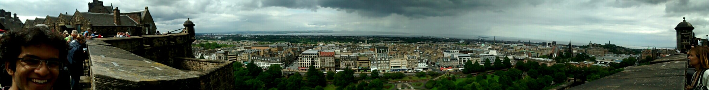 Panorama of Edinburgh