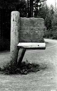 389565 Entrance Sign, Union Creek RS, Rogue River NF, OR 1939.jpg