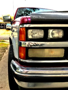 Old classic truck chevy 1989