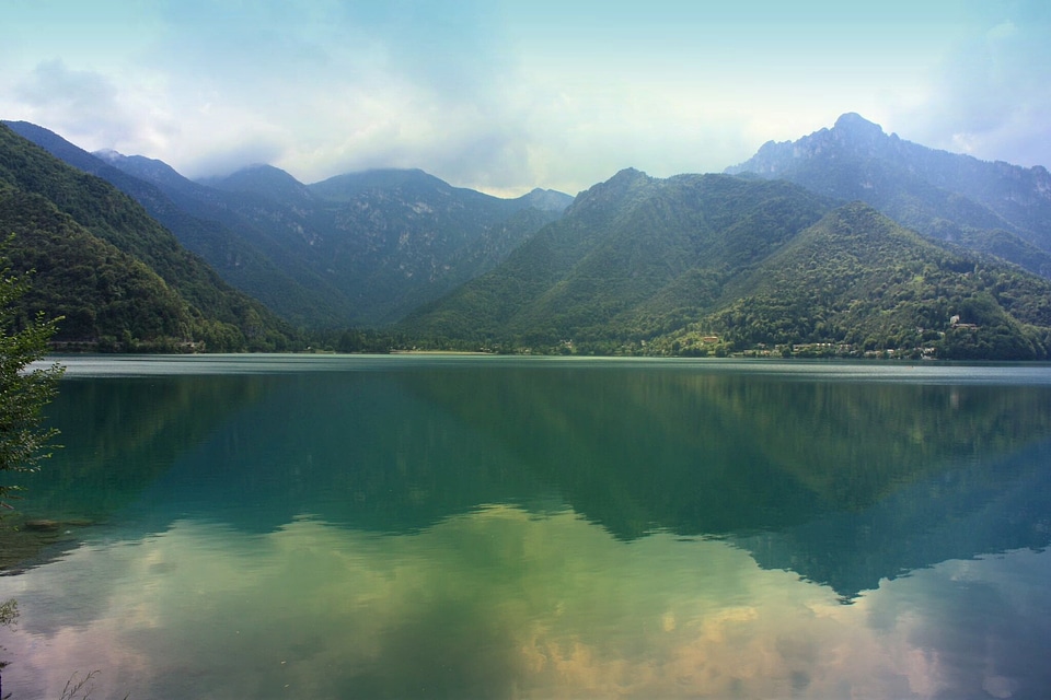 Lake ledro italy