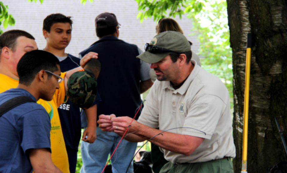 Learning @ Fishing Clinic, Mt Hood National Forest