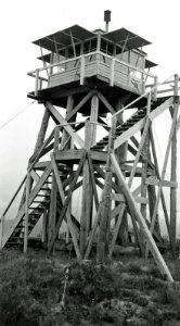 Switchbacks Lookout Tower, Columbia National Forest, WA 1944