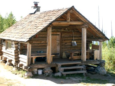 Snow Peak Cabin, Colville National Forest photo