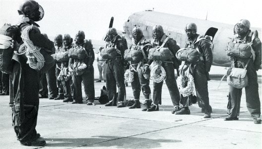 555th Infantry Airborne c1945 photo