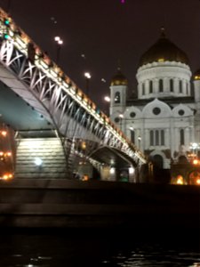 Moscow莫斯科河～基督救世主教堂&主教橋