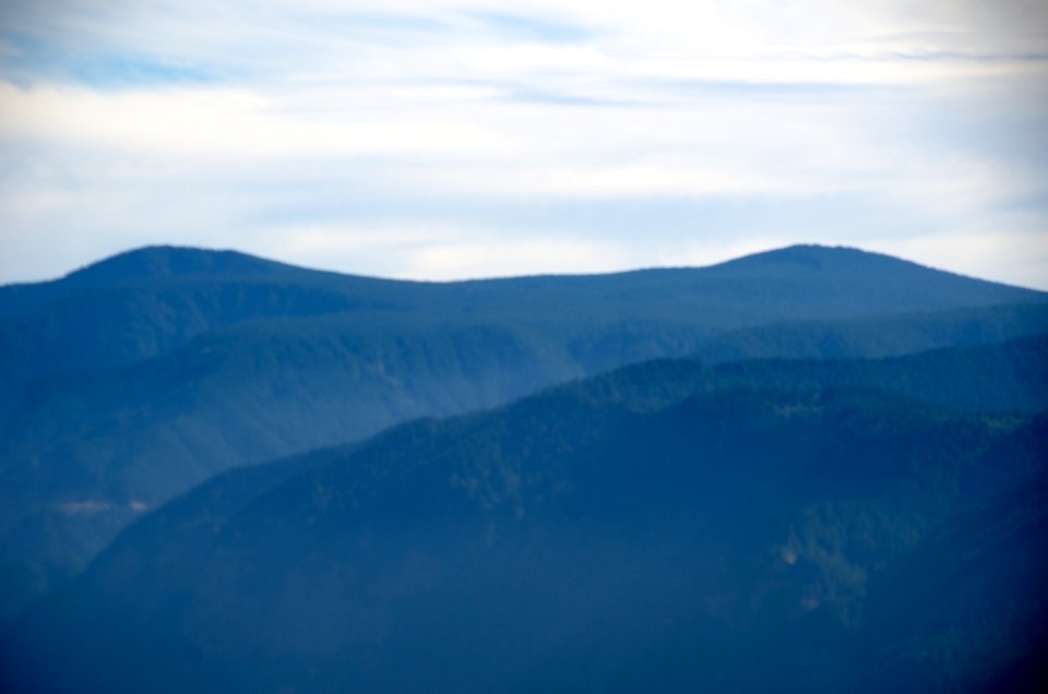 View of Benson Plateau from Nancy Russell Overlook-Columbia River Gorge