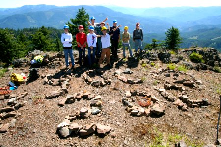 Willamette National Forest - Youth Conservation Corps Workers on Willamette-108