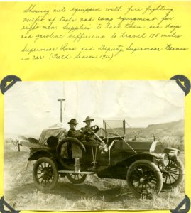 1911 Ochoco National Forest Fire Fighting Auto photo
