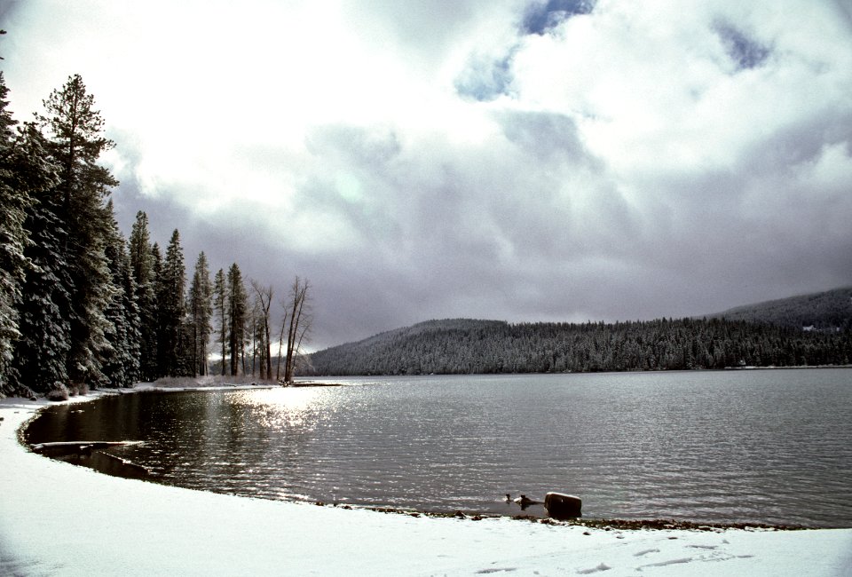 LAKE OF THE WOODS WINTER  FREMONT WINEMA