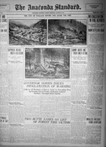 Wallace Fire 8-28-1910