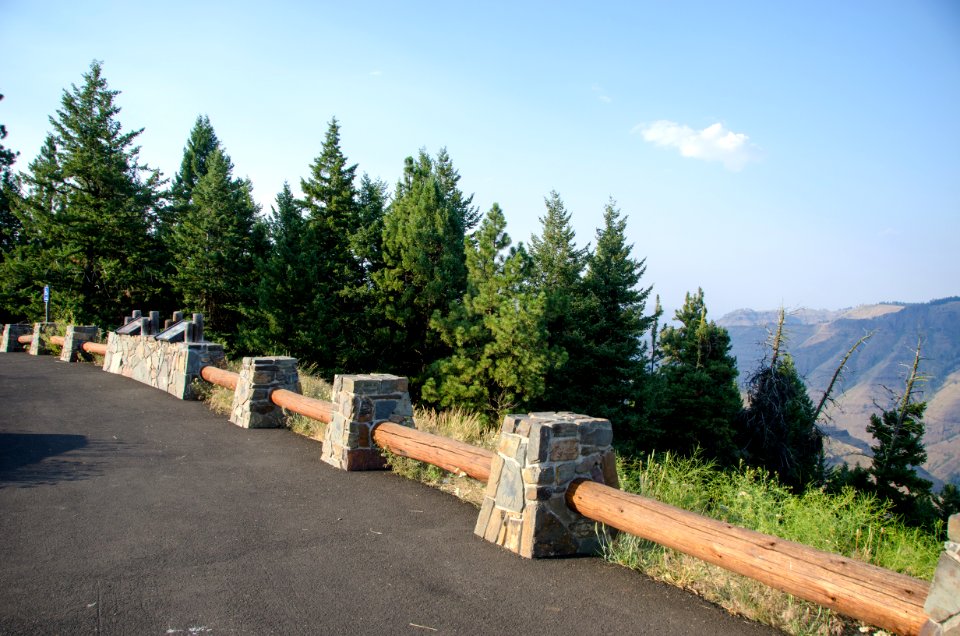 Pathway at Joseph Canyon Overlook, Wallowa Whitman National Forest