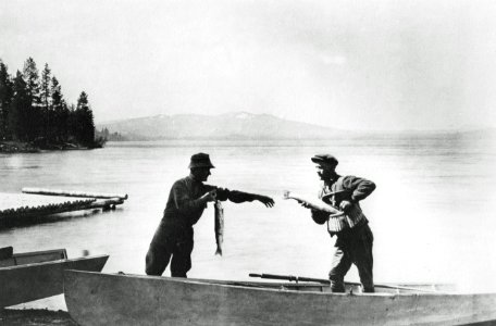 Diamond Lake Fishing, Skyline Road Trip, Umpqua NF, OR 1920 photo