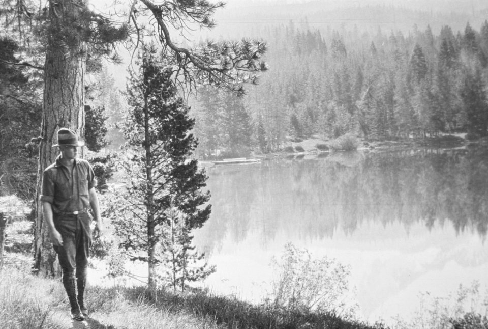 354 Wilderness ranger on patrol
