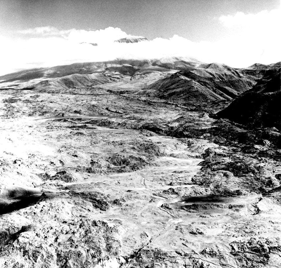 529754 Mt St Helens Mud Flows 6-28-1980, GPNF, WA