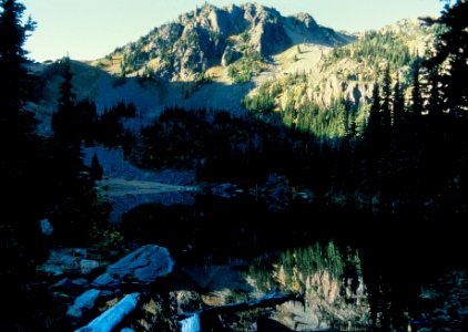 Mt Pershing and Ellinor Pond, Olympic National Forest
