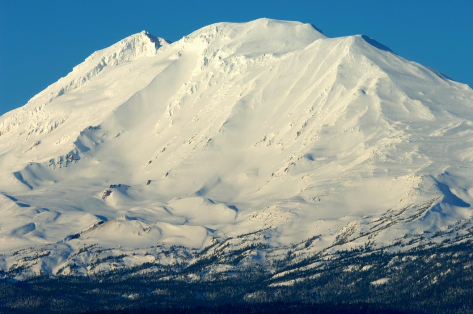 Mt Adams from Trout Lake-Gifford Pinchot