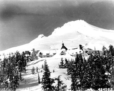 424587 WPA & CCC Built Timberline Lodge, Mt. Hood NF, OR photo