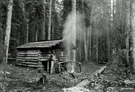234240 Wolf Rock Shelter Cabin, Cascade NF, OR 1929