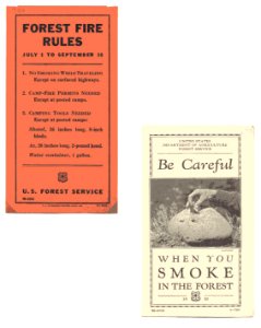 Fire Rules Bookmarks