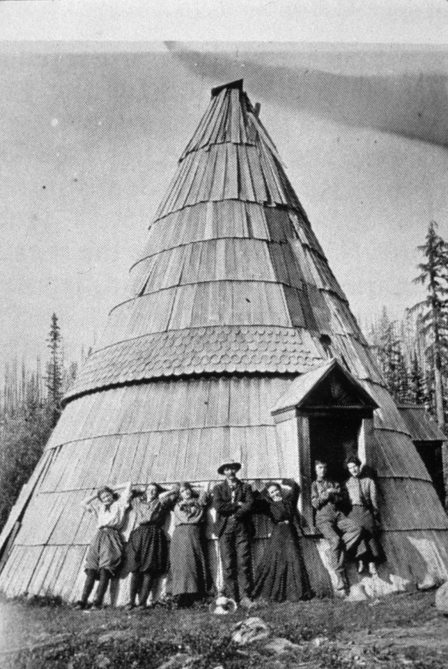184 Summit Meadows Summit Tee-pee, Mt Hood  1890's