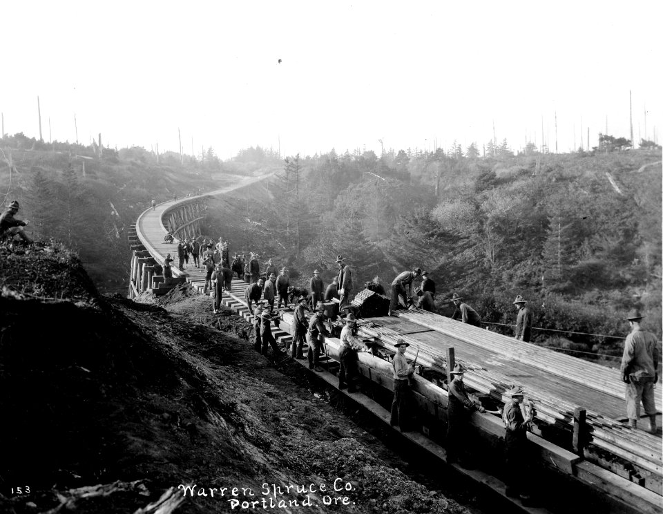 153 Track Laying South Near Beaver Creek