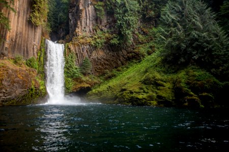 Toketee Falls, Umpqua National Forest photo