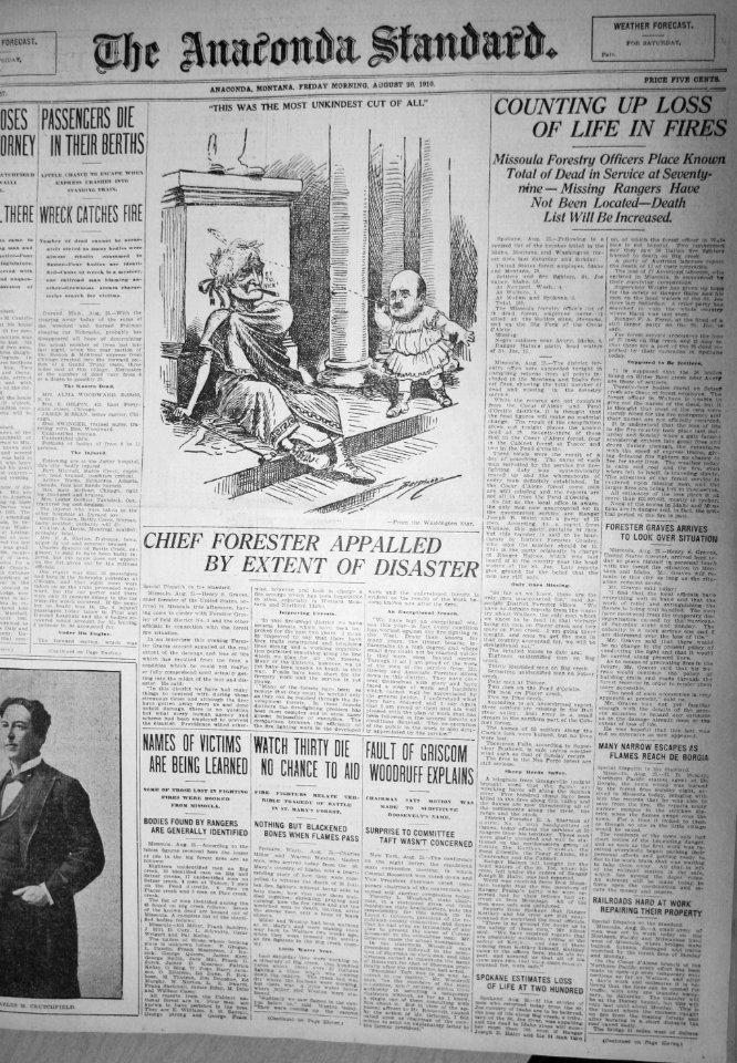 Montana Fires 8-26-1910