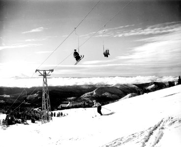 499443 Ski Lift at Timberline Lodge, Mt Hood NF, OR