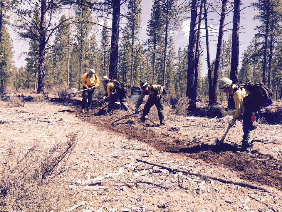 Prescribed Burn Preparations, Fremont-Winema National Forest