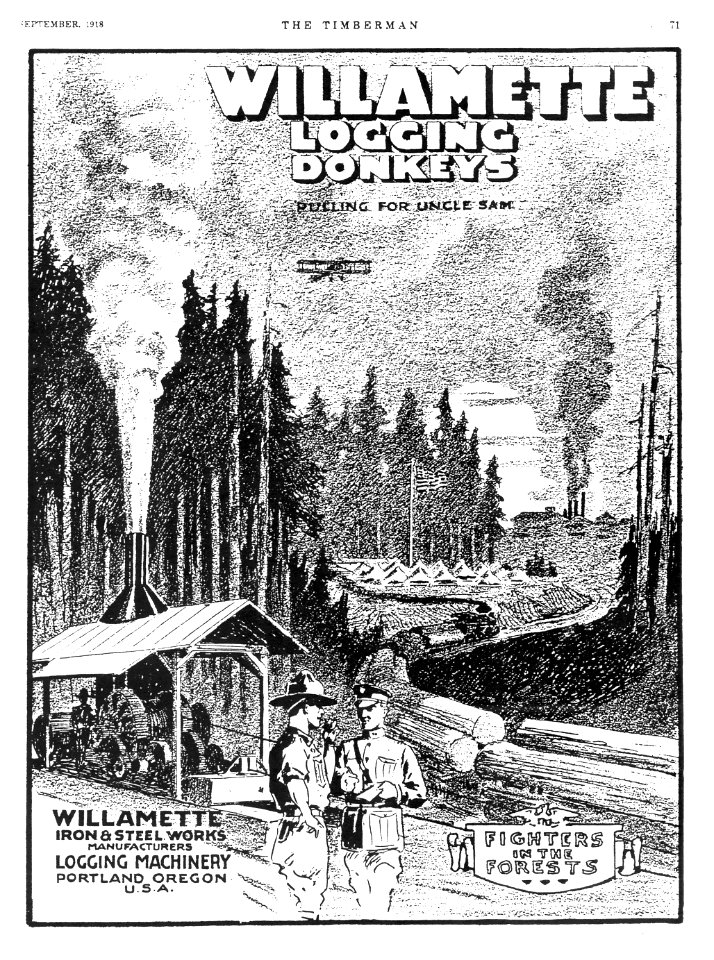 Spruce Support Advertising 9-1918