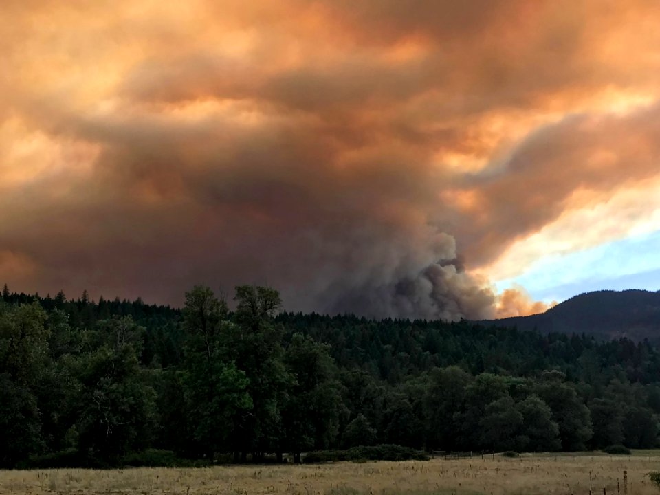 Garner Complex Smoke Plume