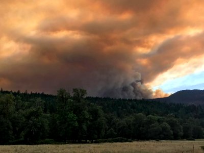 Garner Complex Smoke Plume